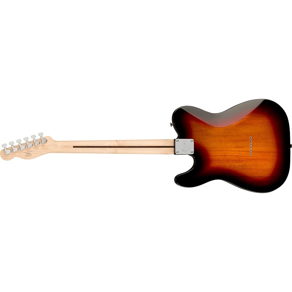 Squier by Fender Electric Guitar Affinity Series™ Telecaster®, Maple Fingerboard, Black Pickguard...