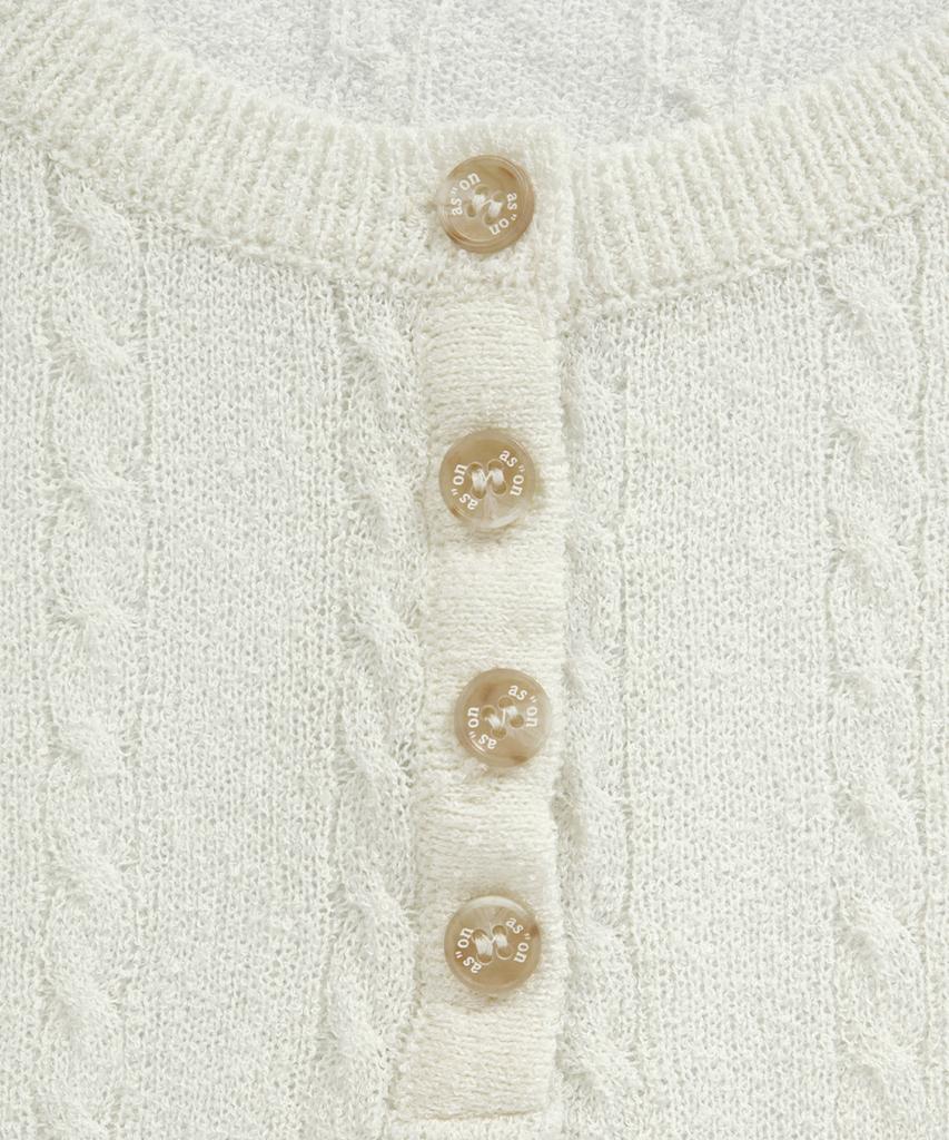 Aejeuon Misty Cable Knit / Ivory