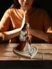 Virgin Mary Rosary Holder Statue Resin Elegant Our Lady Prayer Rosary Box Catholic Gifts for Women Religious Home Decor