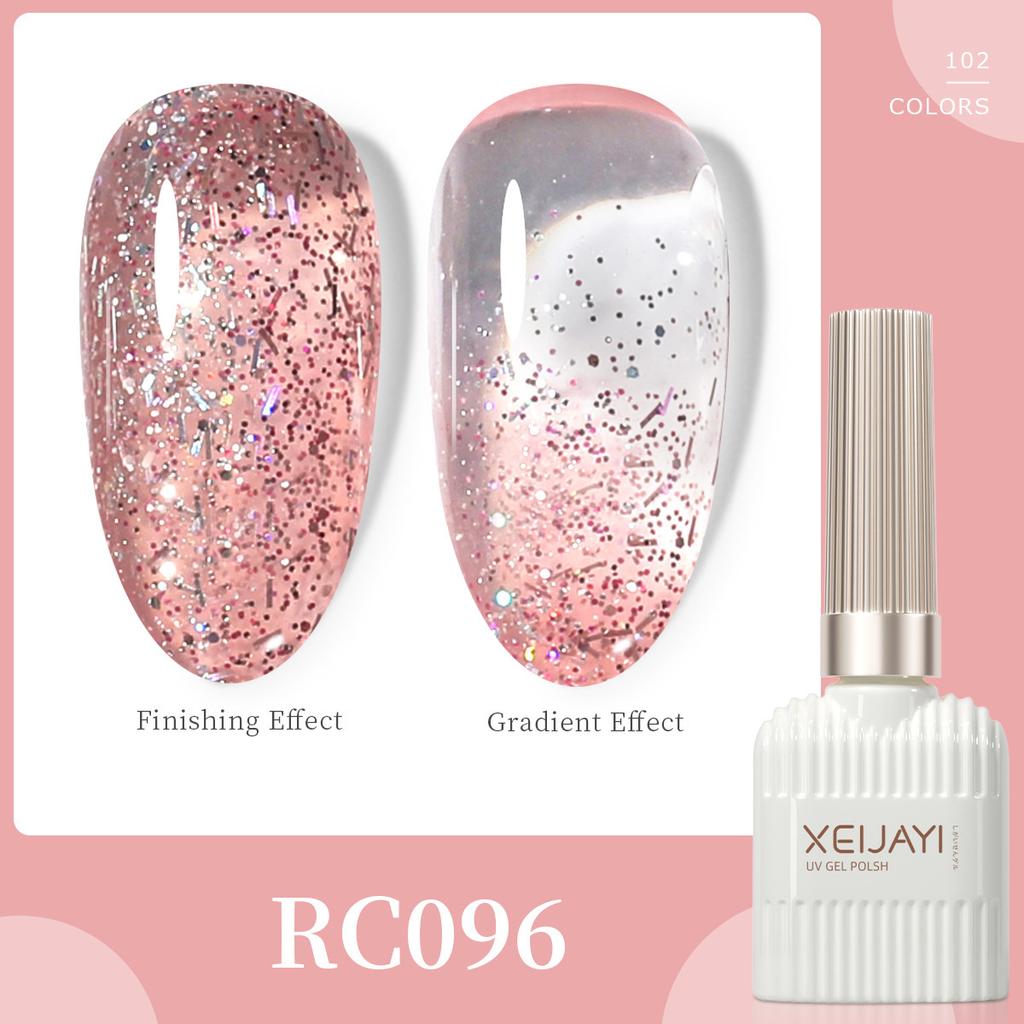 New Trendy 102 Colors of Long-lasting Gel Nail Polish for Women, Suitable for Professional Nail Salons.