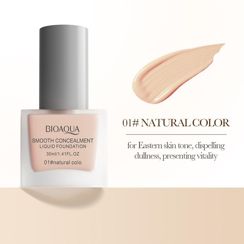 Smooth Flawless Liquid Foundation Concealers Skin Whitening BB Cream Light Weight Breathable Foundation Keep Makeup Cream