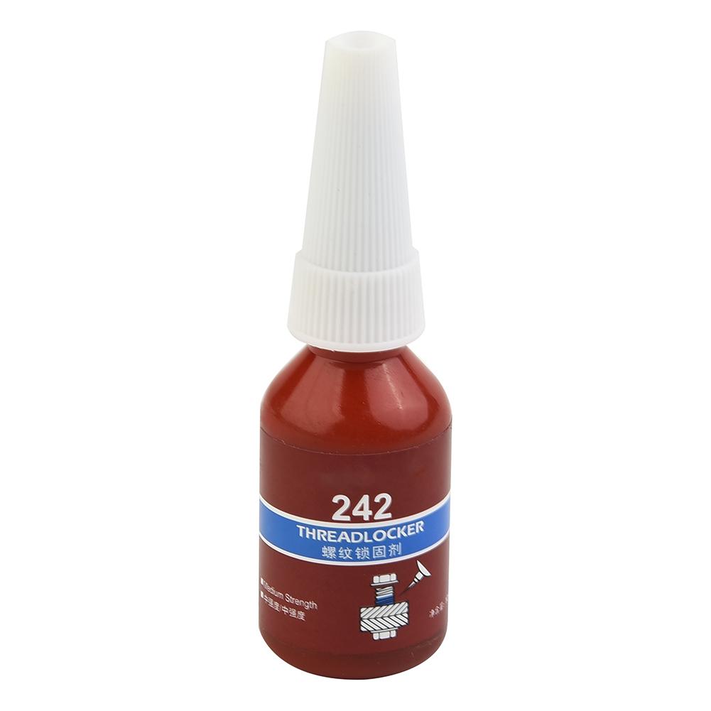 1 PCS 10ml Medium  Strength Threadlocker Blue Threadlocker  242 Sealing Thread Locking Anti-Loose  Anaerobic Glue синий