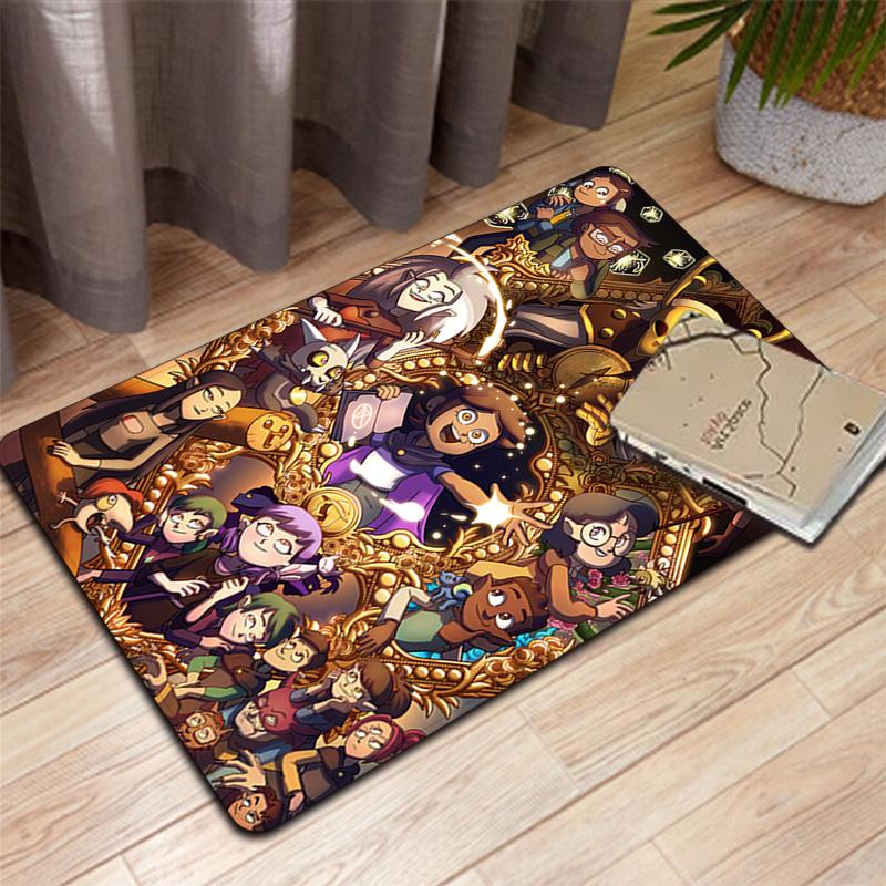 The Owl House anime theme Rug Floor Mat for Living Room or Bedroom Soft and Comfortable Carpet a Gift for Birthday and Holiday.