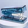Stapler Transparent Labor-saving Flexible with Staples Book Order Plastic Mini Size Binder Desktop Stapler School Supplies