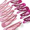 4Pcs/Set Korean Fashion Kids Accessories Glittering Solid Hairpins Girls Birthday Gift Princess Style Lovely Headwear Hair Clips