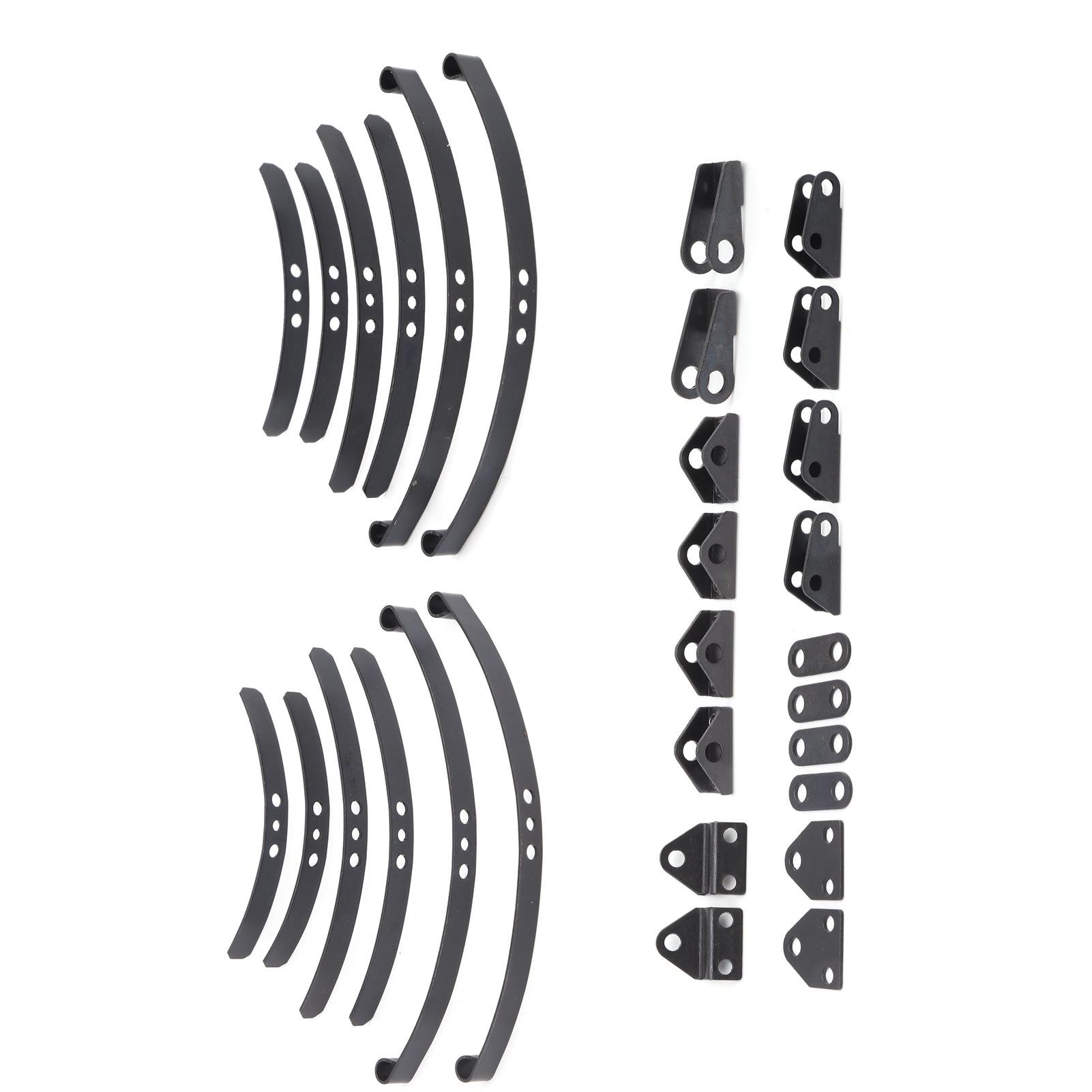 

RC Front Rear Leaf Type Spring Suspension System for Tamiya 1/14 RC Tractor Upgrade Parts