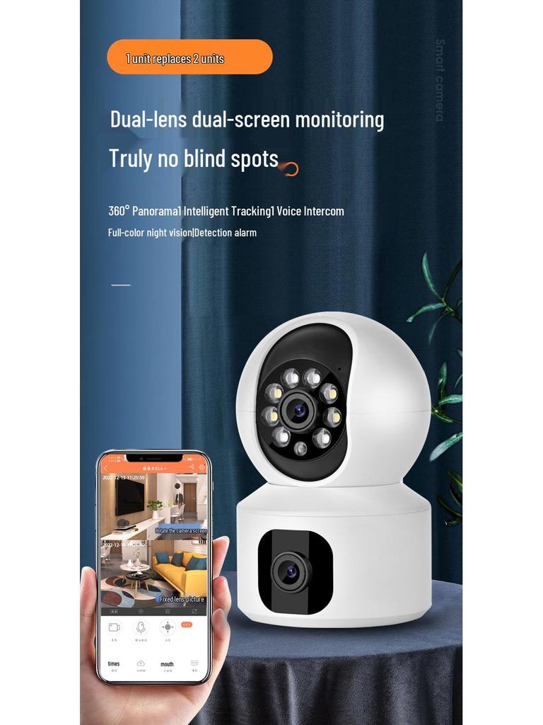 HD WiFi Indoor Wireless Camera with Night Vision & Mobile Remote Viewing