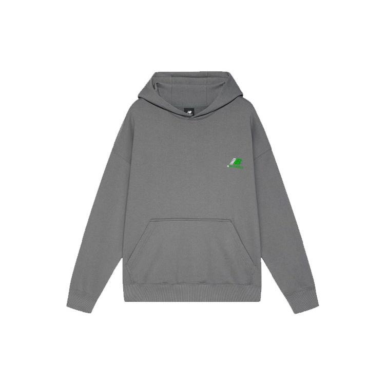 New Balance x Nice Rice Logo Hoodie Asia Sizing  Grey  Men s AMT22385-SYA L