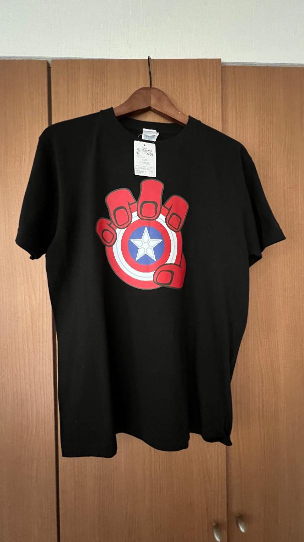 

[USED] MARVEL Captain America T-shirt Size M