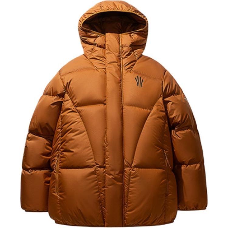 Anta Basketball Collection Down Jacket Unisex Luxury Brown 172441906S-1 L/175
