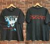 Rara Camiseta Preta de Banda de Metal Grindcore Fear do Napalm Death dos anos 90