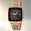 Men's Quartz Watch SKMEI Chronograph Stainless Steel Luminous 2434