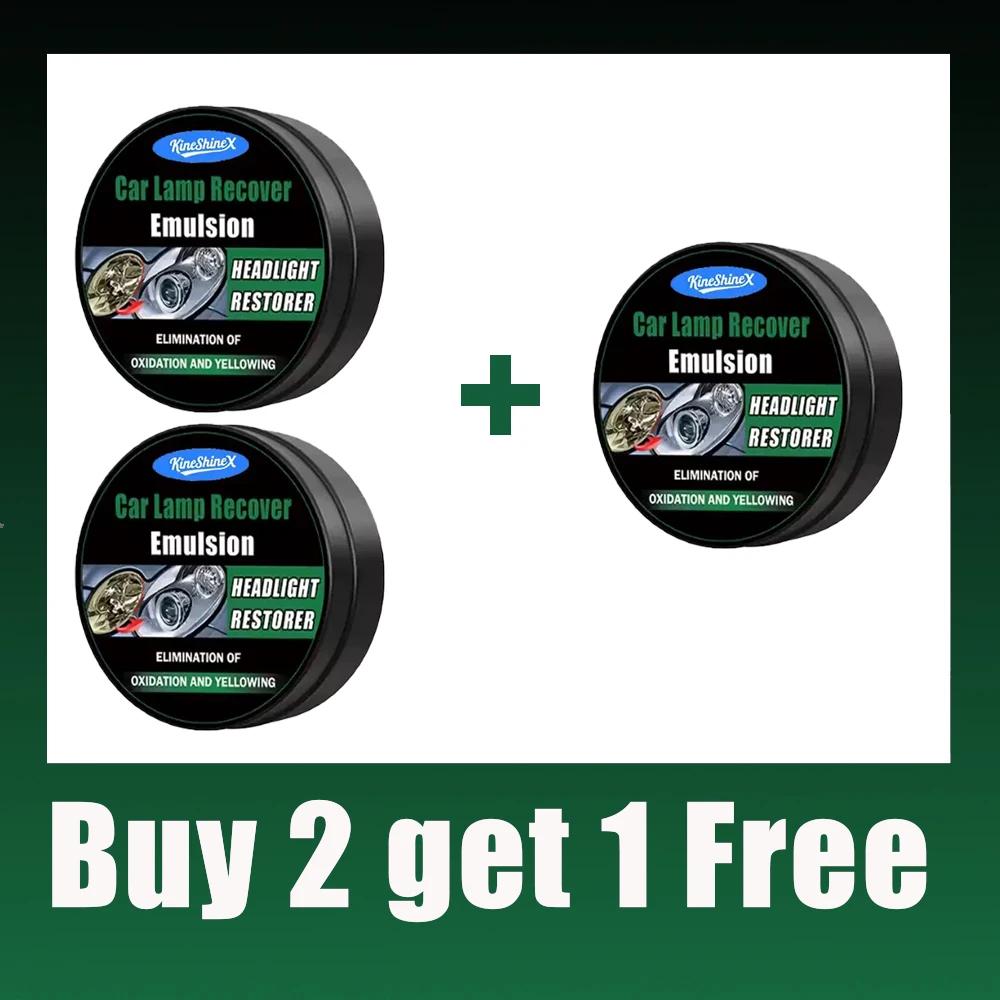 Q19 Car Headlight Repair and Polishing Kit, Headlight Scratch Remover, Repair Cleaning Paste, Oxidation Removal Polishing Paste