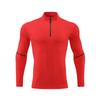 Men's Spring Quick Dry Long Sleeve Half-Zip Fitness Running Shirt