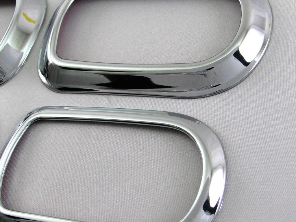 BRIGHTZ Chrome Inner Door Handle for Alto Works HA36S Rear Power Window Switch Compatible with HA and 36 Alto Part Cover, Plated, [INS-DHC-054].