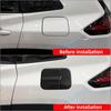 Fuel Door Cover Fuel Cap Cover Exterior Styling Upgrade ABS Plastic Glossy Finish Scratch Resistant Easy Installation