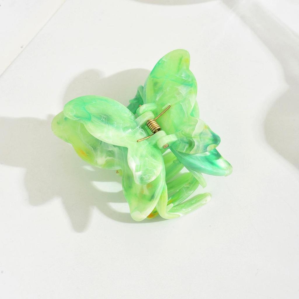 Matte Transparent Butterfly Hair Claws Clips for Women Girls Elegant Decorate Hairpins Headbands Fashion Korean Hair Accessories