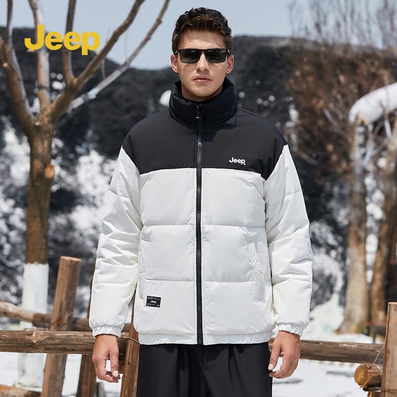 

JEEP Men s P844MWD519 Windproof Warm Puffer Jacket M