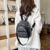Schoolbag Backpack Women's 1011 New Retro Fashion Simple Printing Small Backpack Convenient Multi-purpose Messenger Shoulder Bag
