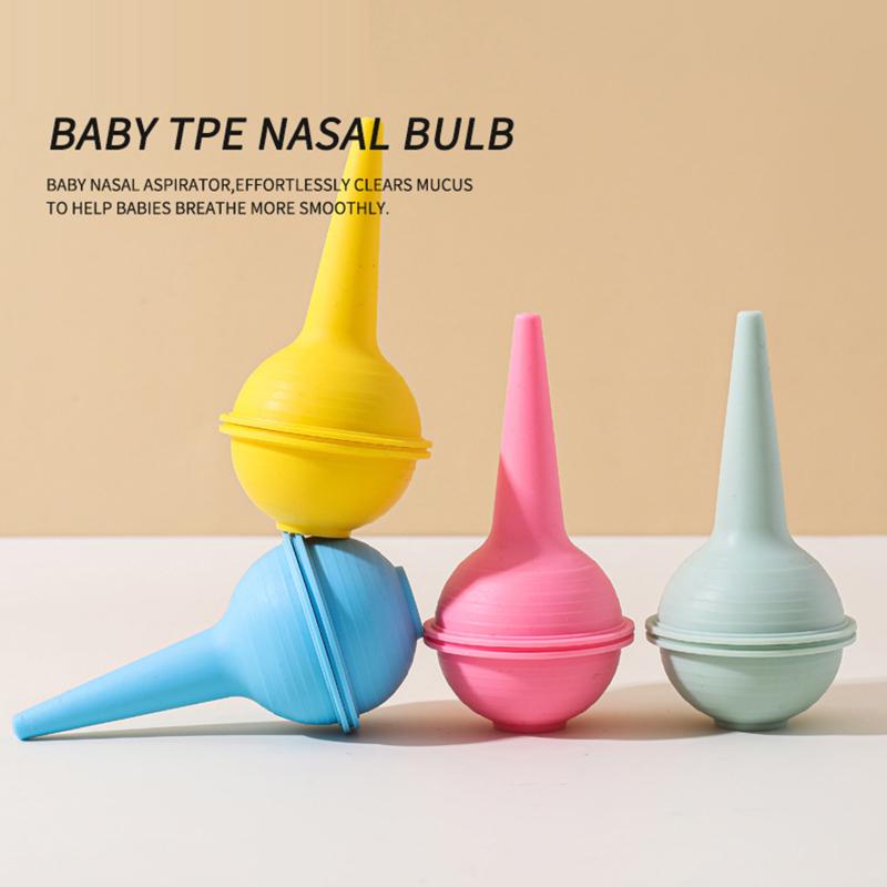 Baby Nasal Aspirator Nose Aspirator Vacuum Suction Kit Nose Cleaner Hand Squeeze Snot Remover