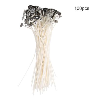 100pcs Low Smoke DIY EcO Friendly Handmade Candle Wick Lampwick (20cm)