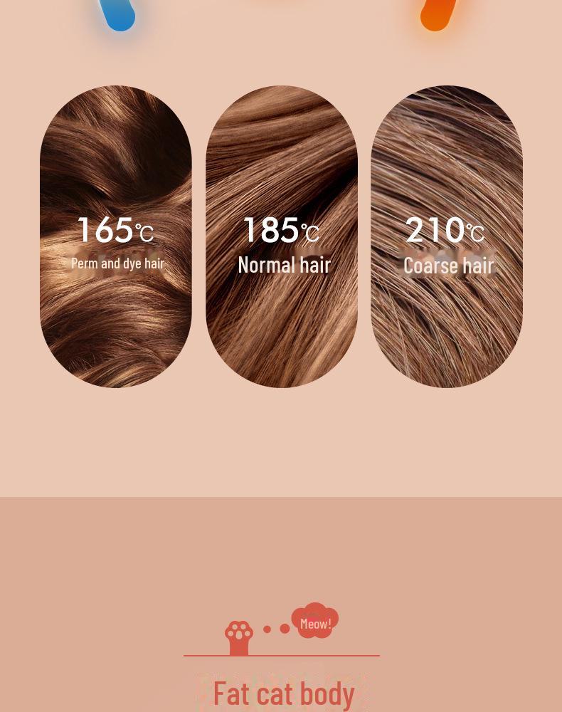 Pritech Cat Claw Egg Roll Curling Iron - Portable French Perm Curling Rod