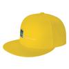 Fashion SAIC skyline design  Flat Brim Sun Hat  Cap Hats For Unisex