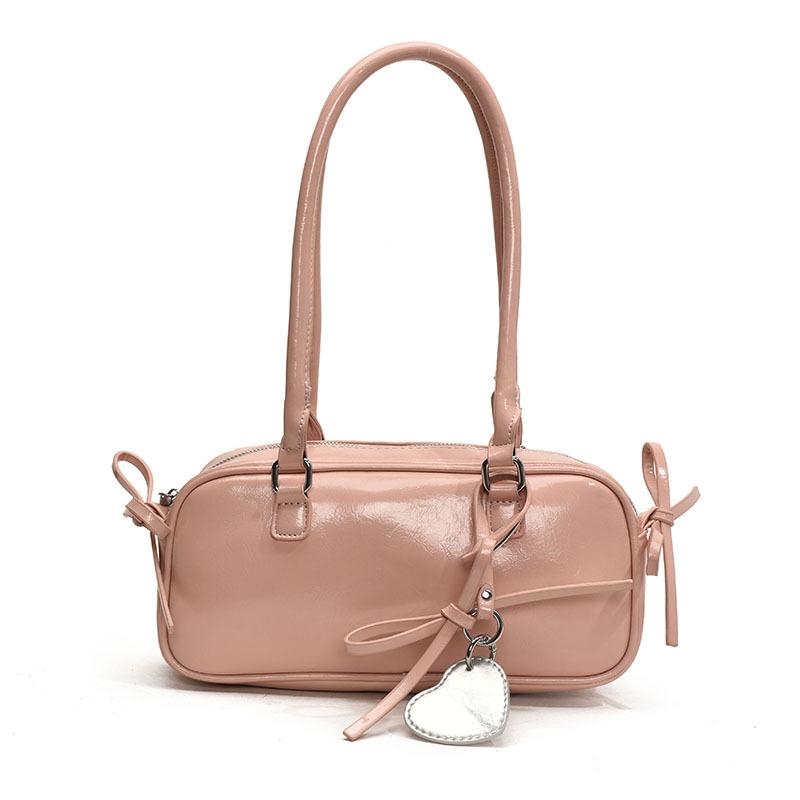 Bow Armpit Bag New Fashion Handbag Large Capacity Shoulder Bag Simple Pillow Bag