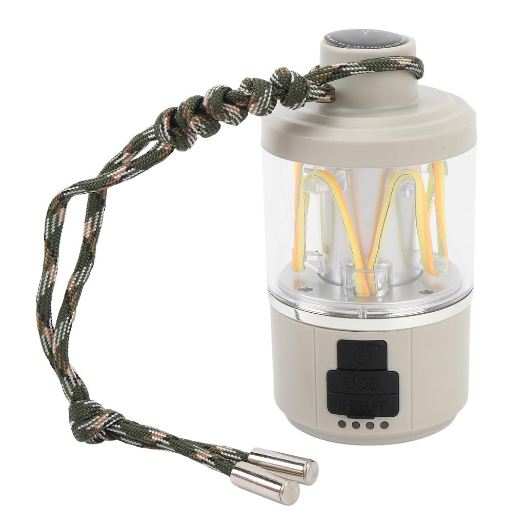 LED Camping Lamp IPX4 Water Proof Portable Flashlight Rechargeable Emergency Light for Indoor
