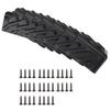 8PCS Thickening Plastic Right Angle Wrap Black Stackable Guard  DJ Audio Equipment
