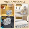 2 Pcs Stackable Hat Storage with Lid and Clear Window  Large Capacity Hat Organizer Total Holds Up to 24 Caps for Home Storage