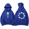 TORNACQUISTO MAI ABBASTANZA FELPA DA PALCO Hip Hop Unisex Streetwear Manica Lunga Pullover Casual con Cappuccio Stampa Grafica Merch Sudaderas