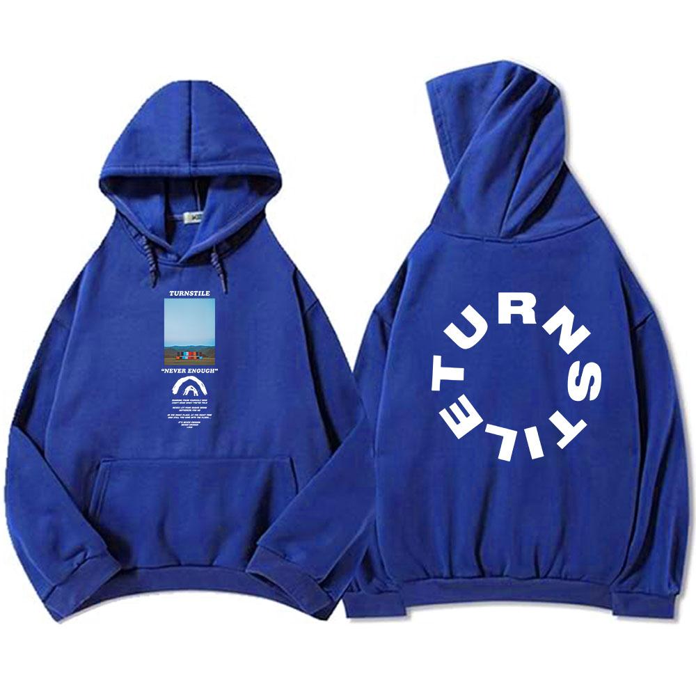 TORNACQUISTO MAI ABBASTANZA FELPA DA PALCO Hip Hop Unisex Streetwear Manica Lunga Pullover Casual con Cappuccio Stampa Grafica Merch Sudaderas