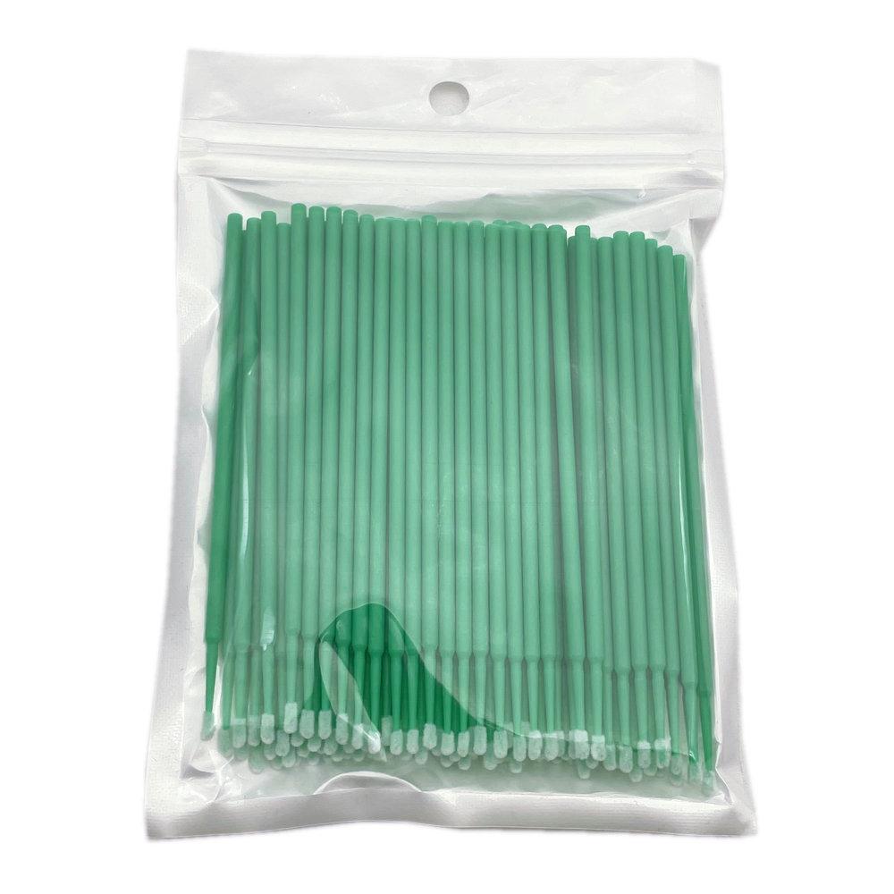 100 Stück Dental Einweg Mikro-Applikator Pinsel Wattestäbchen Wimpernverlängerung Werkzeuge Make-up Applikator Entferner Werkzeug
