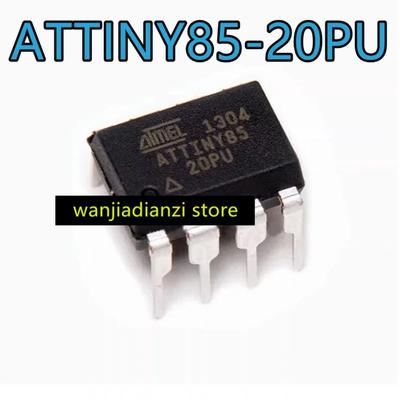 Original Genuine ATTINY85-20PU In-line DIP-8 Microcontroller 8-bit Micro control-MCU ATTINY85