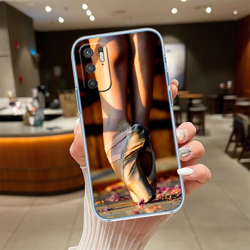 UP12 Ballet Pointe Shoes Ballerina Case for LG K22 K30 K40 K41 K42 K50 K50S K51 K51S K52 K61 K62 K71 K92 Q60 Q61 V40 V50 V60