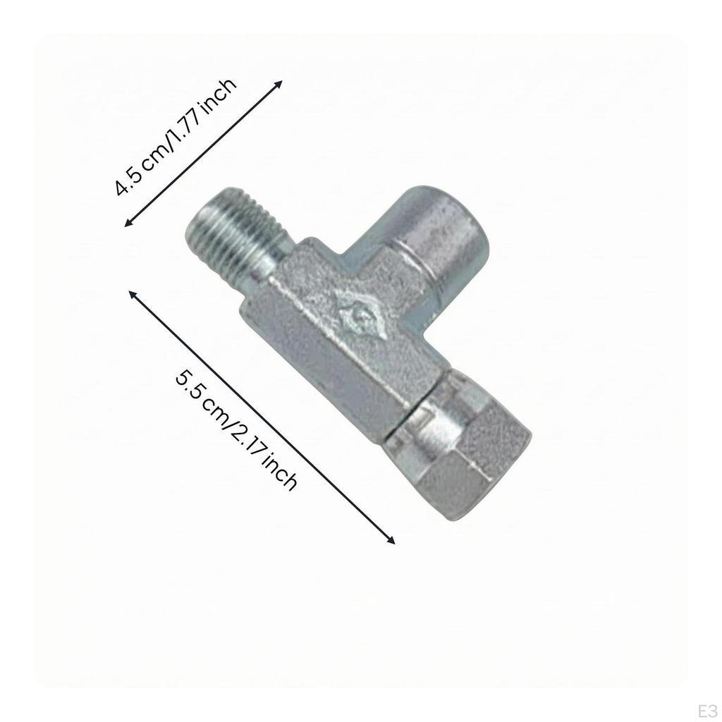 Spray Machine Pressure Gauge Double Scale ShockResistant Brass Threaded Connection Shockproof