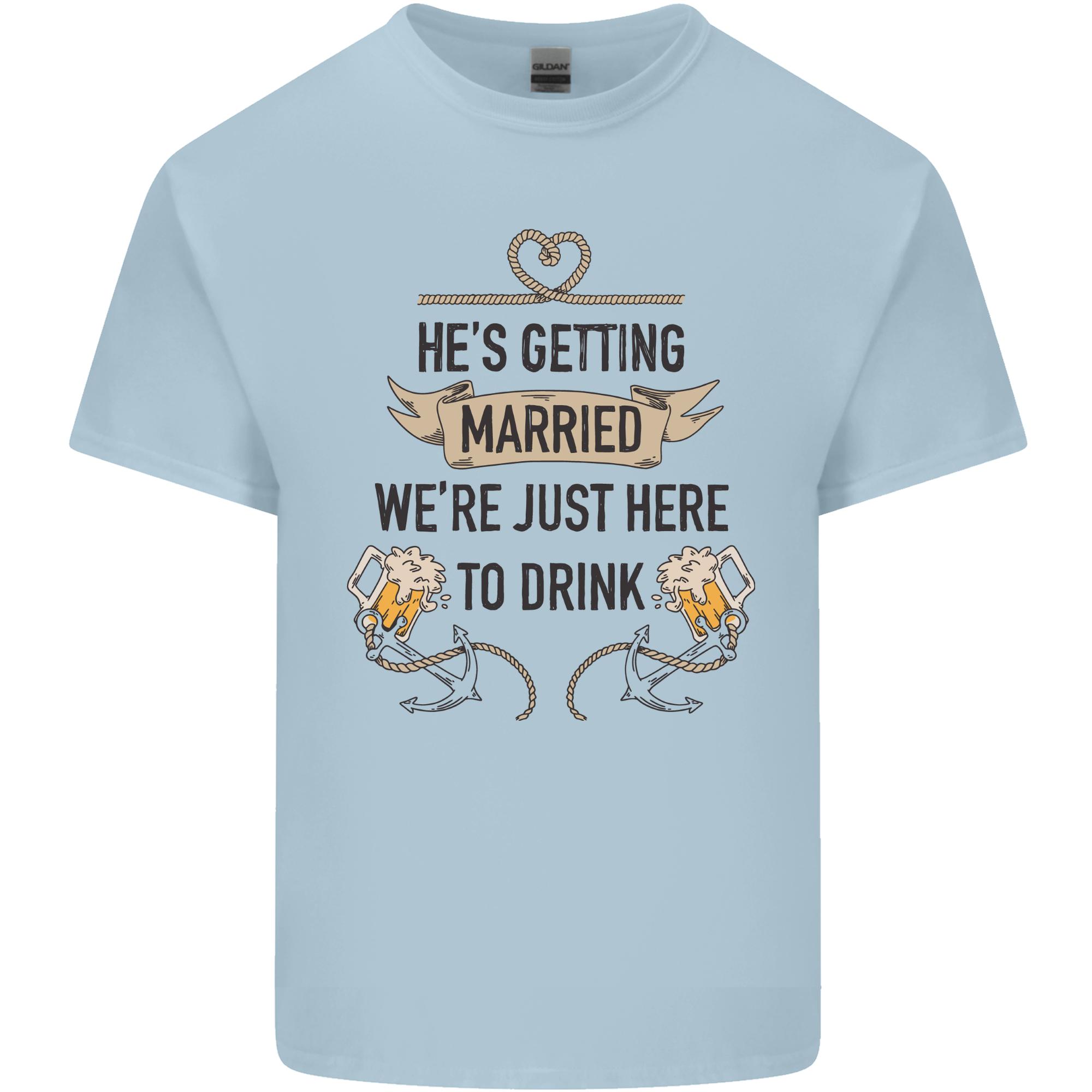 Getting Married Funny Marriage Beer Stag Doo Do Unisexs Light Cotton TShirt S