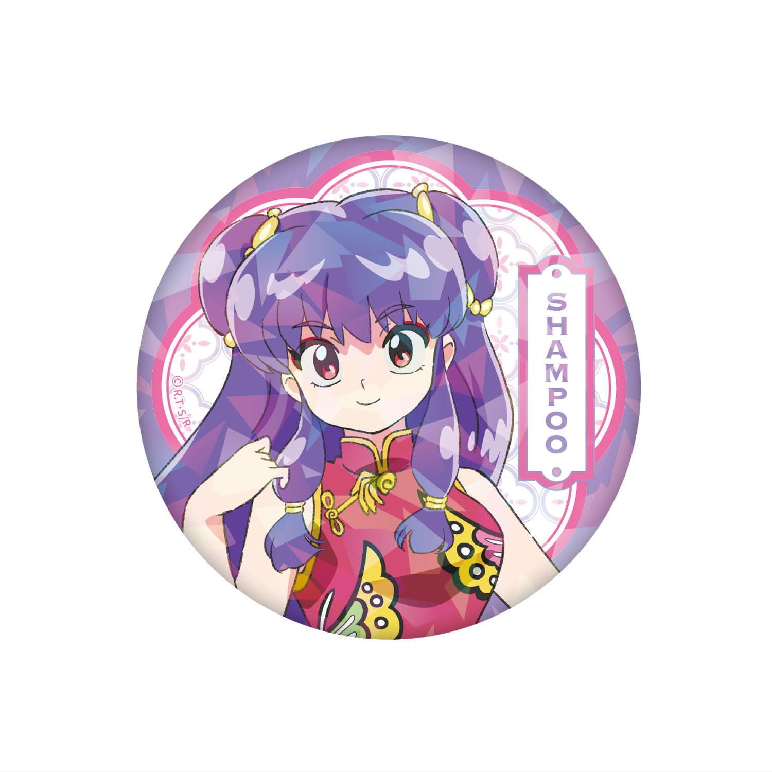 

Toshin Pack Ранма Голографический значок-кан 1/2 (Шампунь) RM-CB005