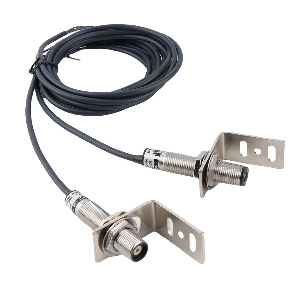 3mm Beam Photoelectric Switch Trough Beam Infrared Sensors NPN Switch with LED Induction Indicator