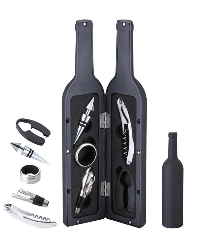WINE SET IN A BOTTLE CASE KINGHOFF KH-1166