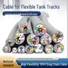 Drag Chain TRVV Flexible Cable, Bend Resistant, 2-4-5 Cores, 0.3/0.5/1/1.5 Sq Mm, Soft Power Cord.