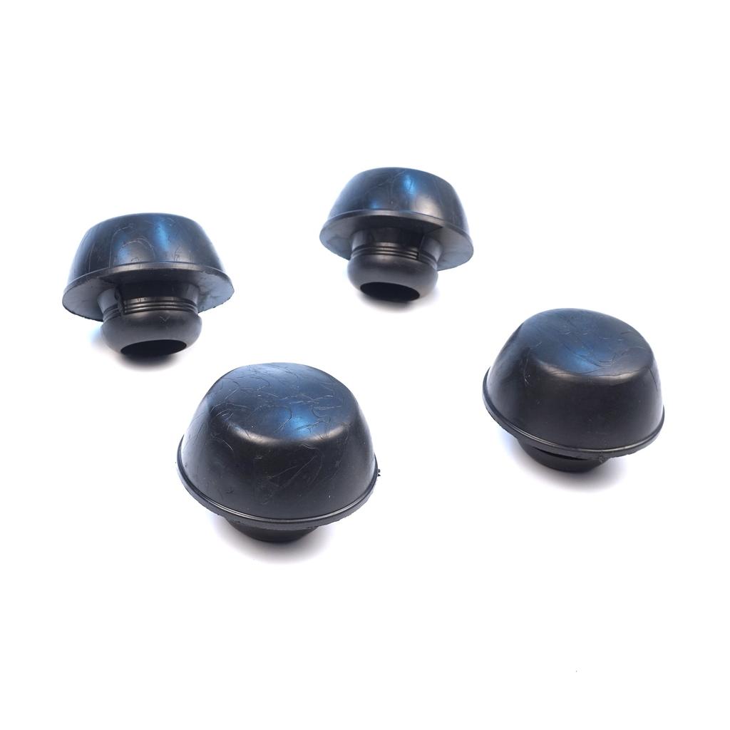 BSP1252-1 4 Pieces Jack Mount Lift Point Support Rubber Plug Pad Cap for Mercedes 190 190E 190D W201 1982-1993