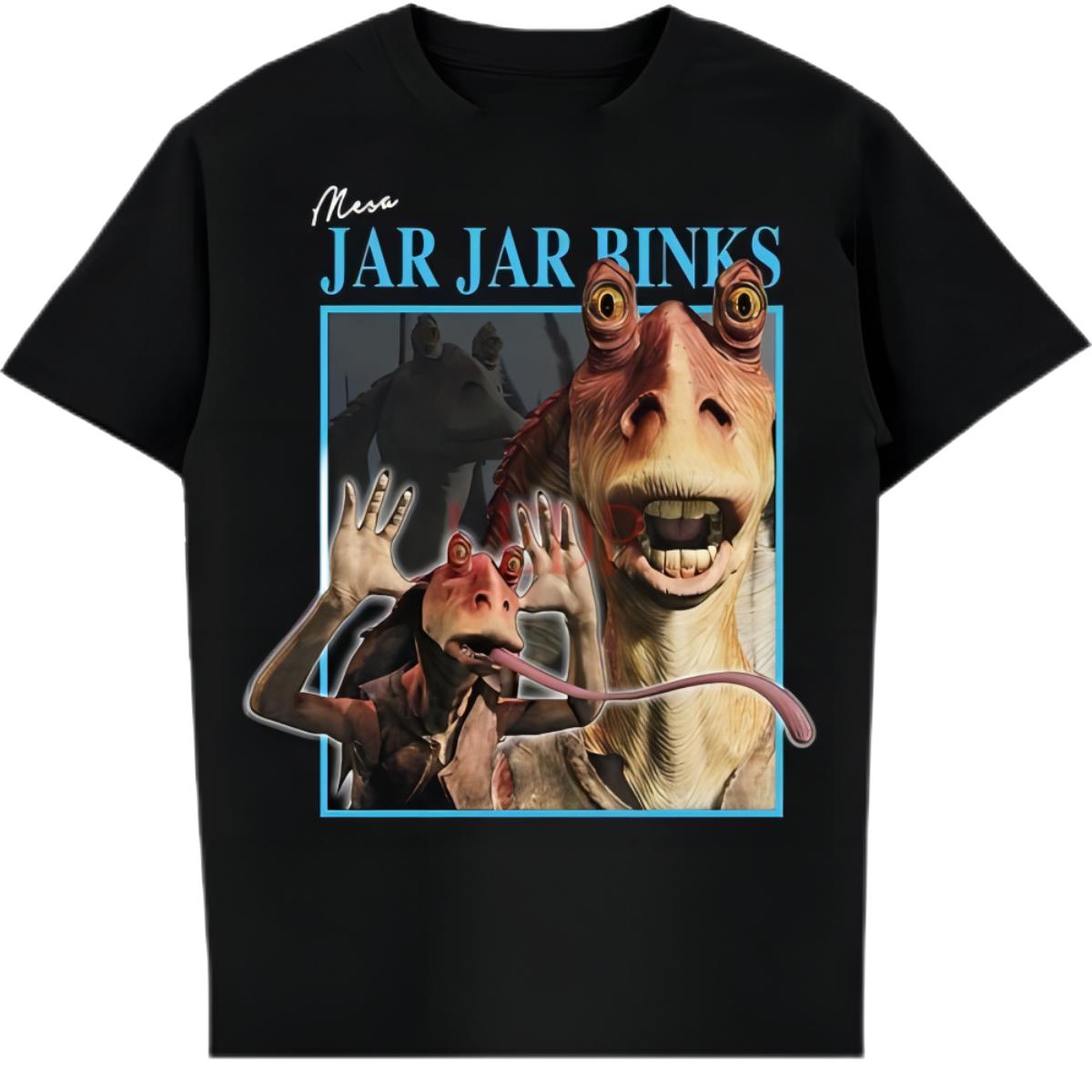 Jar Jar Binks Collage T-Shirt S