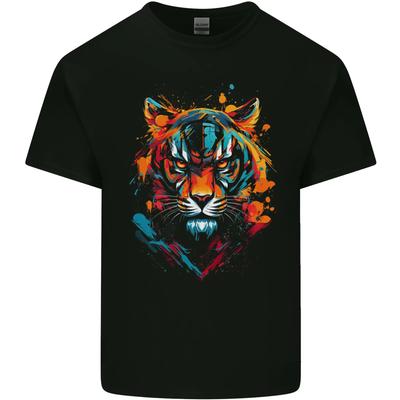 Grafitti Tiger Kids T-Shirt Childrens