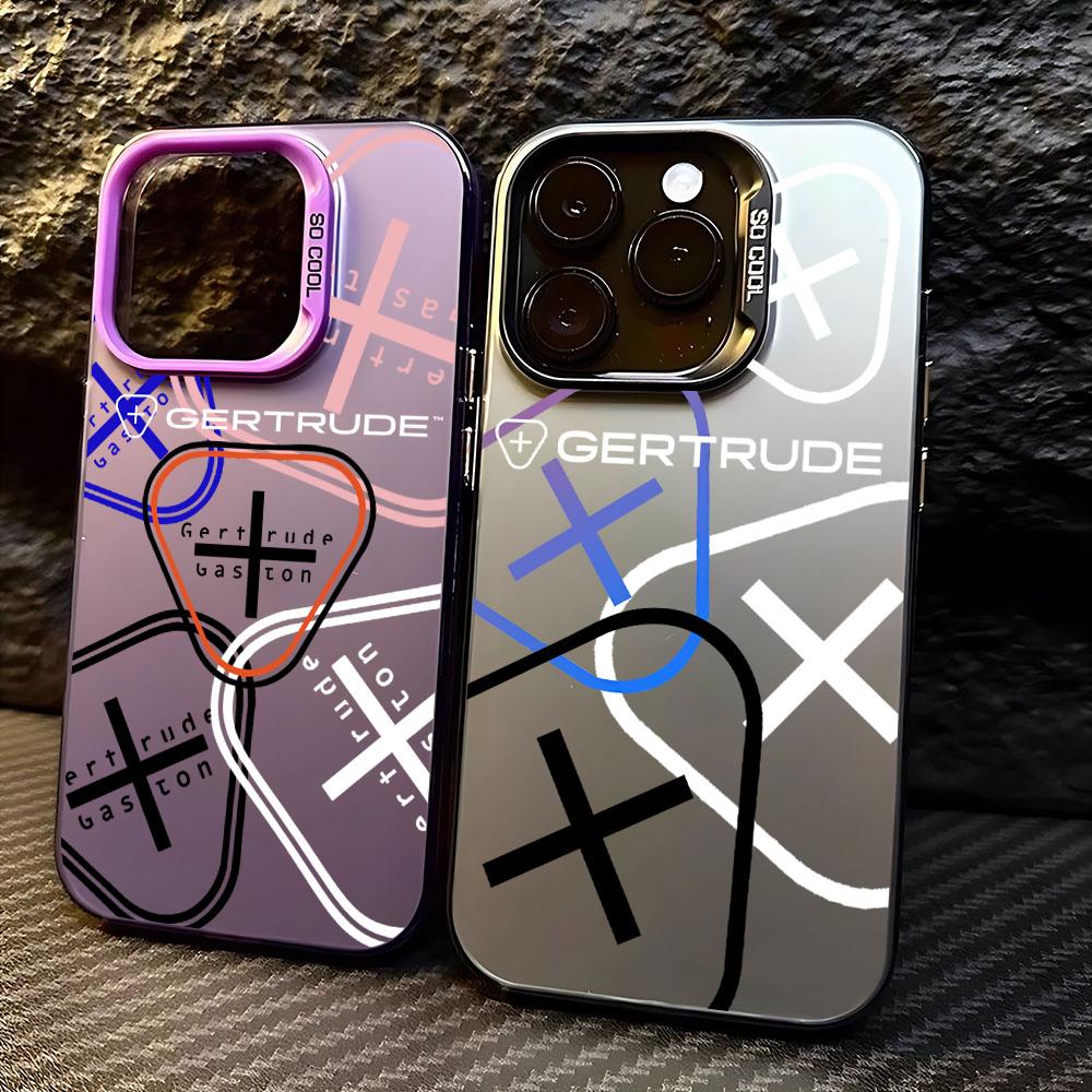 Lovely Fashion Phone Case For iPhone 17 16e 16 15 14 13 12 11 mini Pro Max X Air Plus Anti Fall Matte Back Cover G-Gertrudes