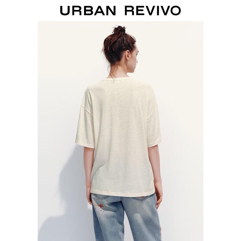 UR Women's Casual Letter & Pet Print T-Shirt