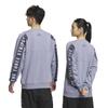 Adidas Sweatshirt Ward Crewneck Sweatshirt KWX97 Silver Violet L Men's (JG8592)