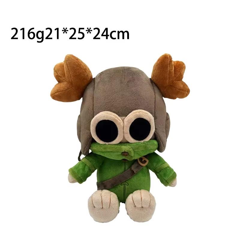 Nieuw op voorraad Little Nightmares III 3 Pluche Pop Schattige Anime Randapparatuur Speelgoed Verjaardag Kerstcadeau brown