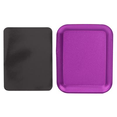 Bandeja Magnética para Piezas Pequeñas Placa Almacenamiento de Tornillos Tuercas Tornillos (púrpura)